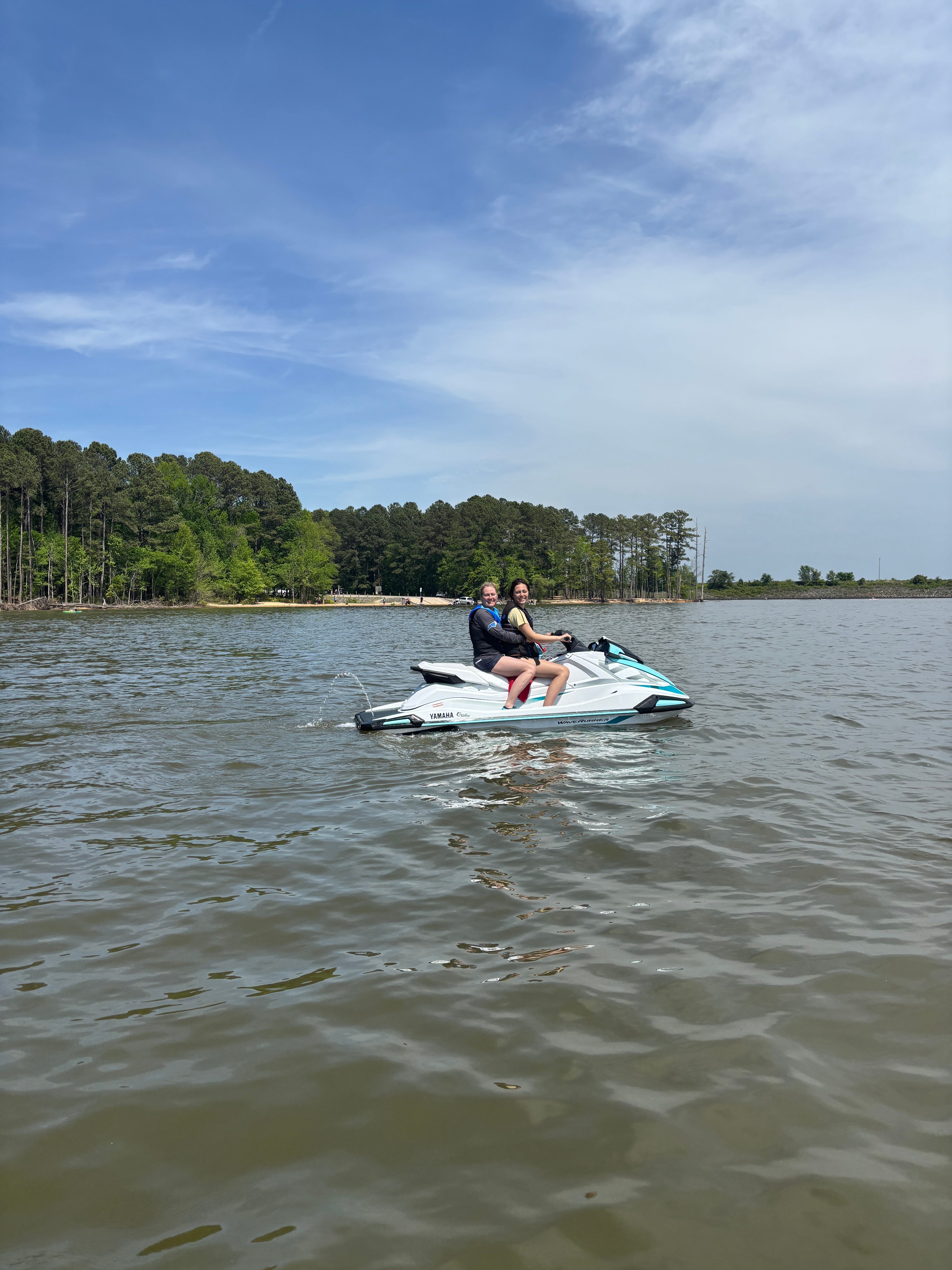 Triangle Powersports Yamaha Jet Ski on Jordan Lake